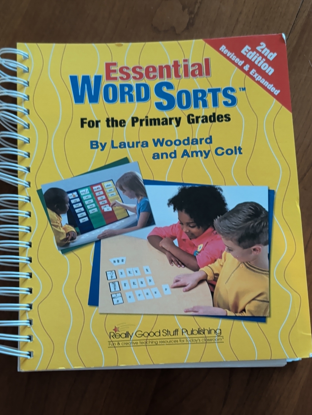 Essential Word Sorts For The Primary Grades Book - Yellow Cover